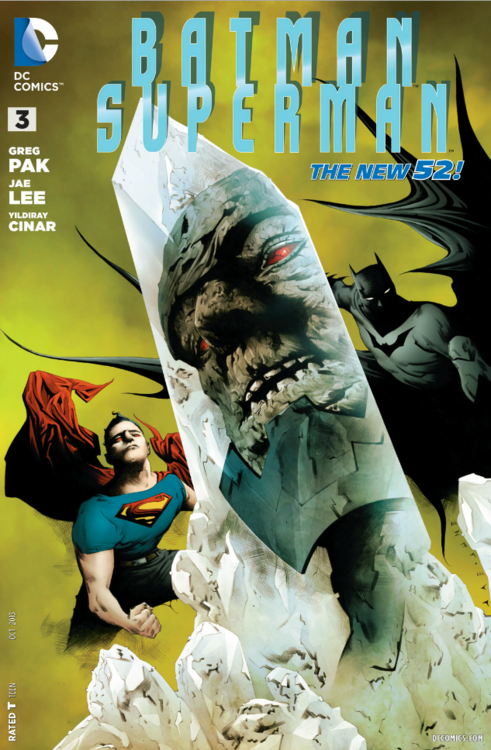 ‘Batman/Superman’ #3 cover by Jae Lee