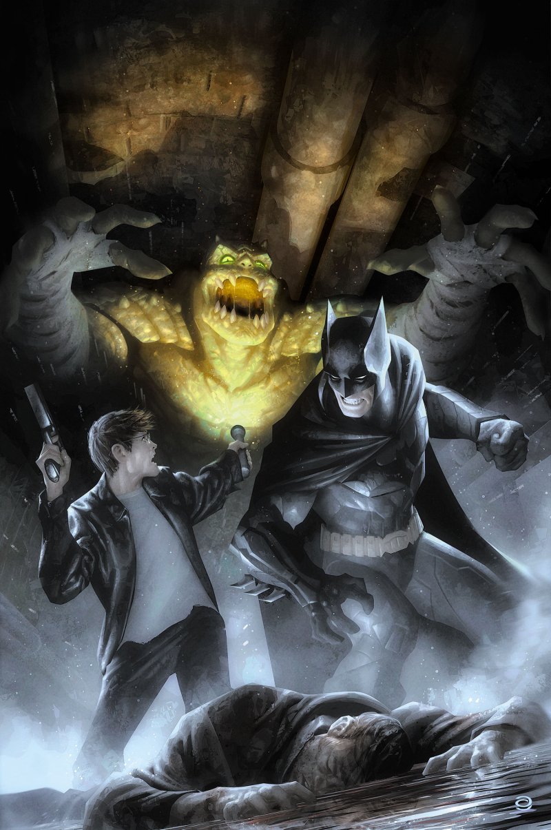 Cover art for 'Batman Eternal' #18 by Alex Garner