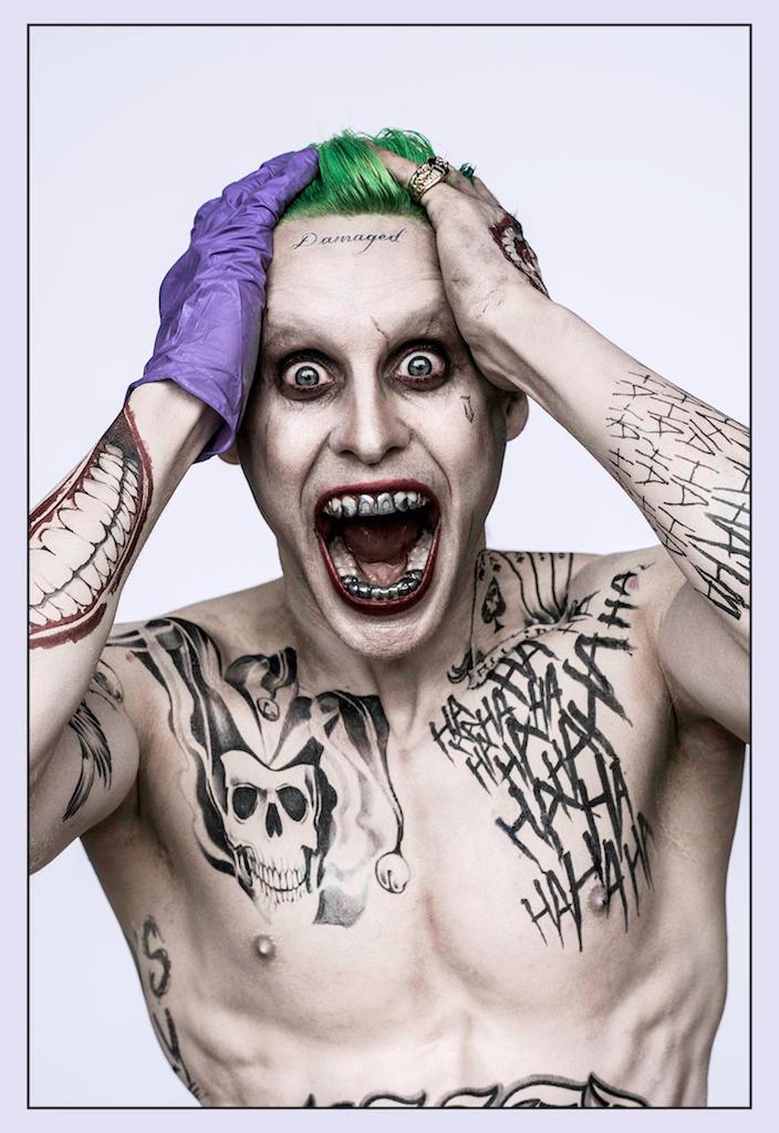 Jared Leto as The Joker in' Suicide Squad'