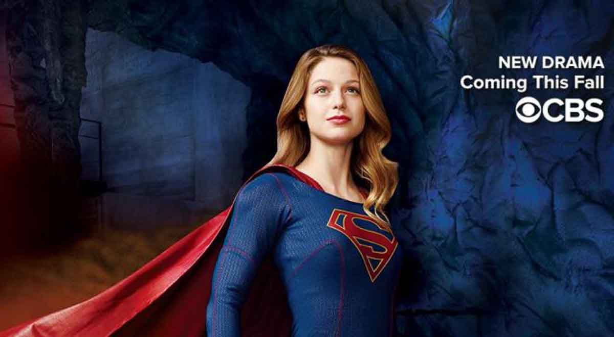 Melissa Benoist in CBS 'Supergirl'