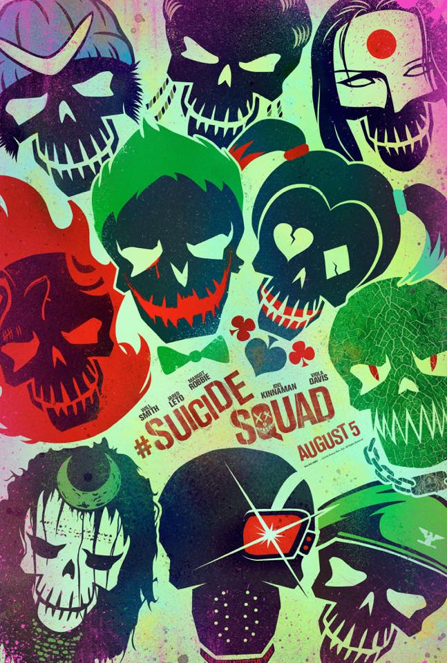 Poster artwork for 'Suicide Squad'