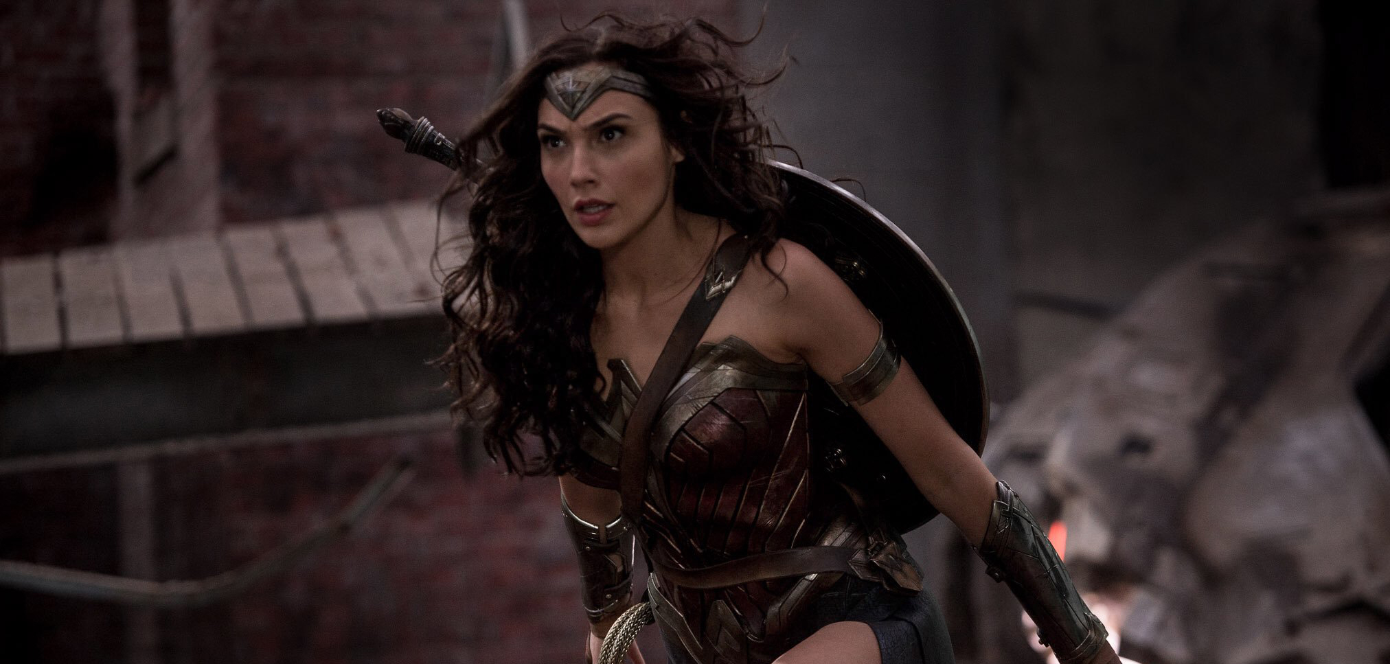 Gal Gadot as Wonder Woman in 'Batman v Superman: Dawn of Justice'