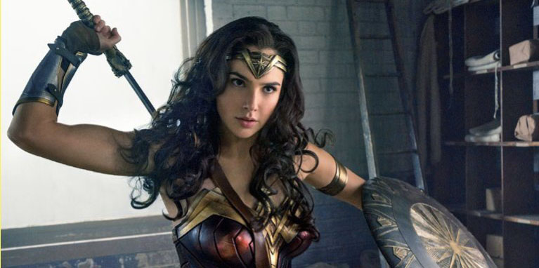 Gal Gadot as Wonder Woman in 'Wonder Woman'