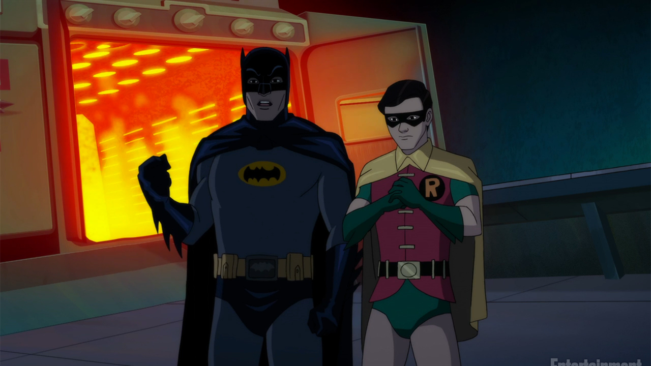 Batman & Robin in 'Batman: Return of the Caped Crusaders'