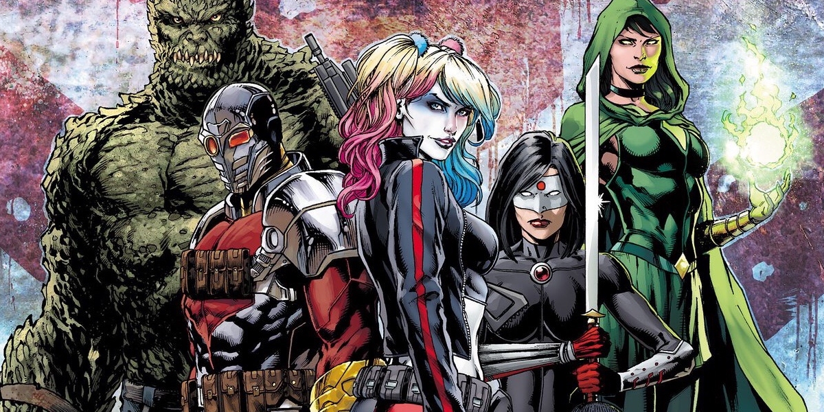 The DC Comics: Rebirth Suicide Squad team