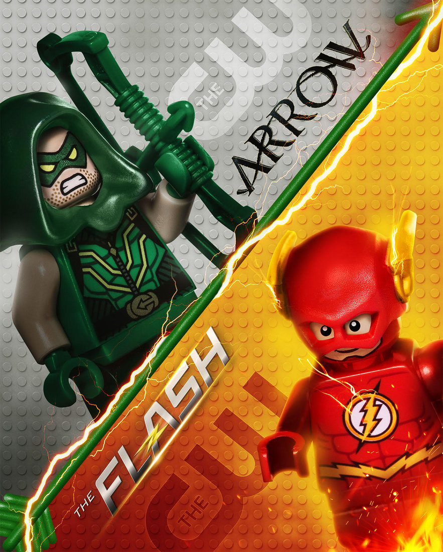 'LEGO Arrow' & 'LEGO Flash'