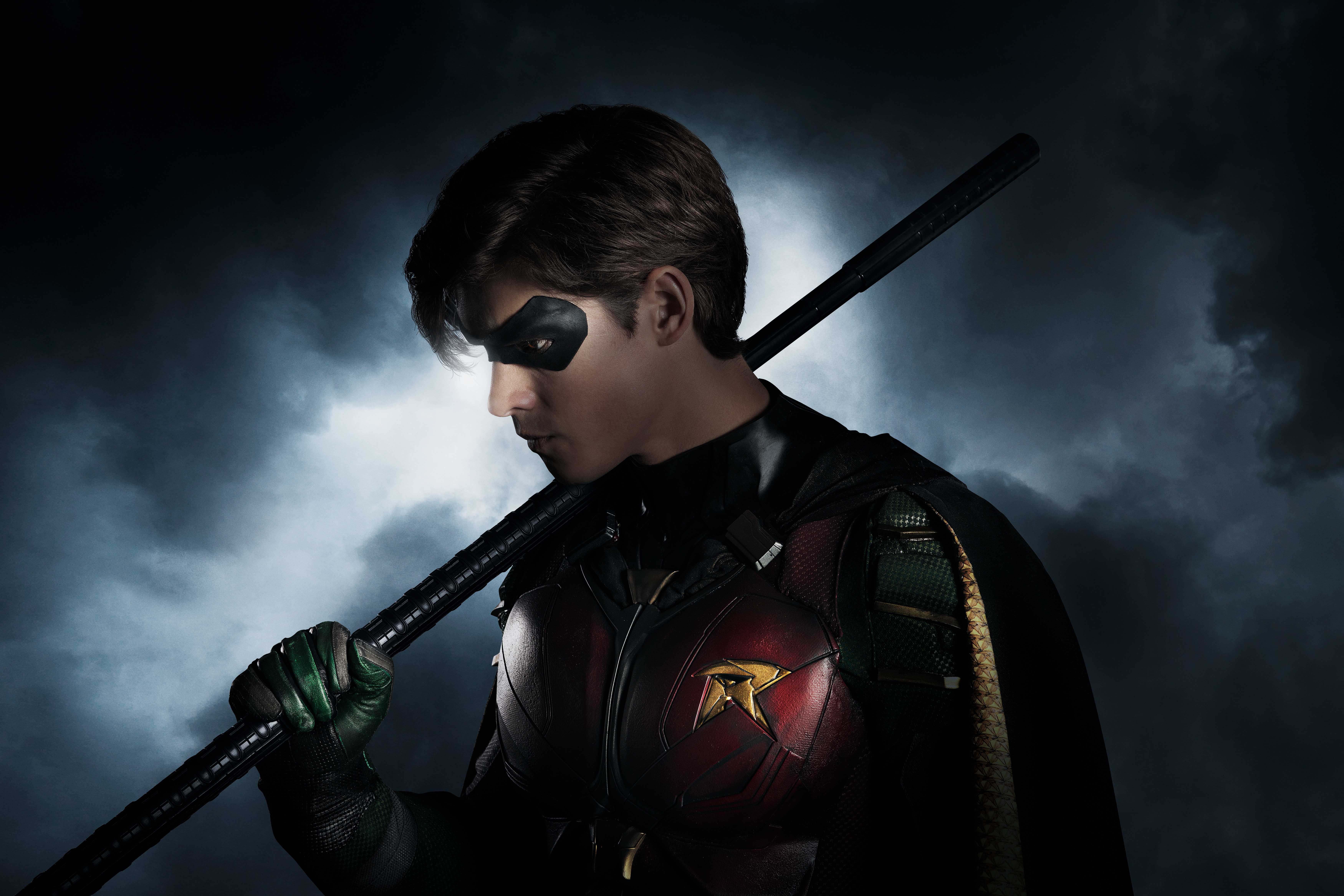 Brenton Thwaites as Robin in "Titans"